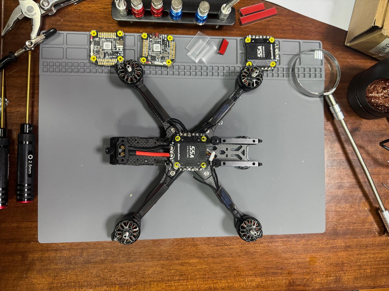 Mesa de reparación FPV